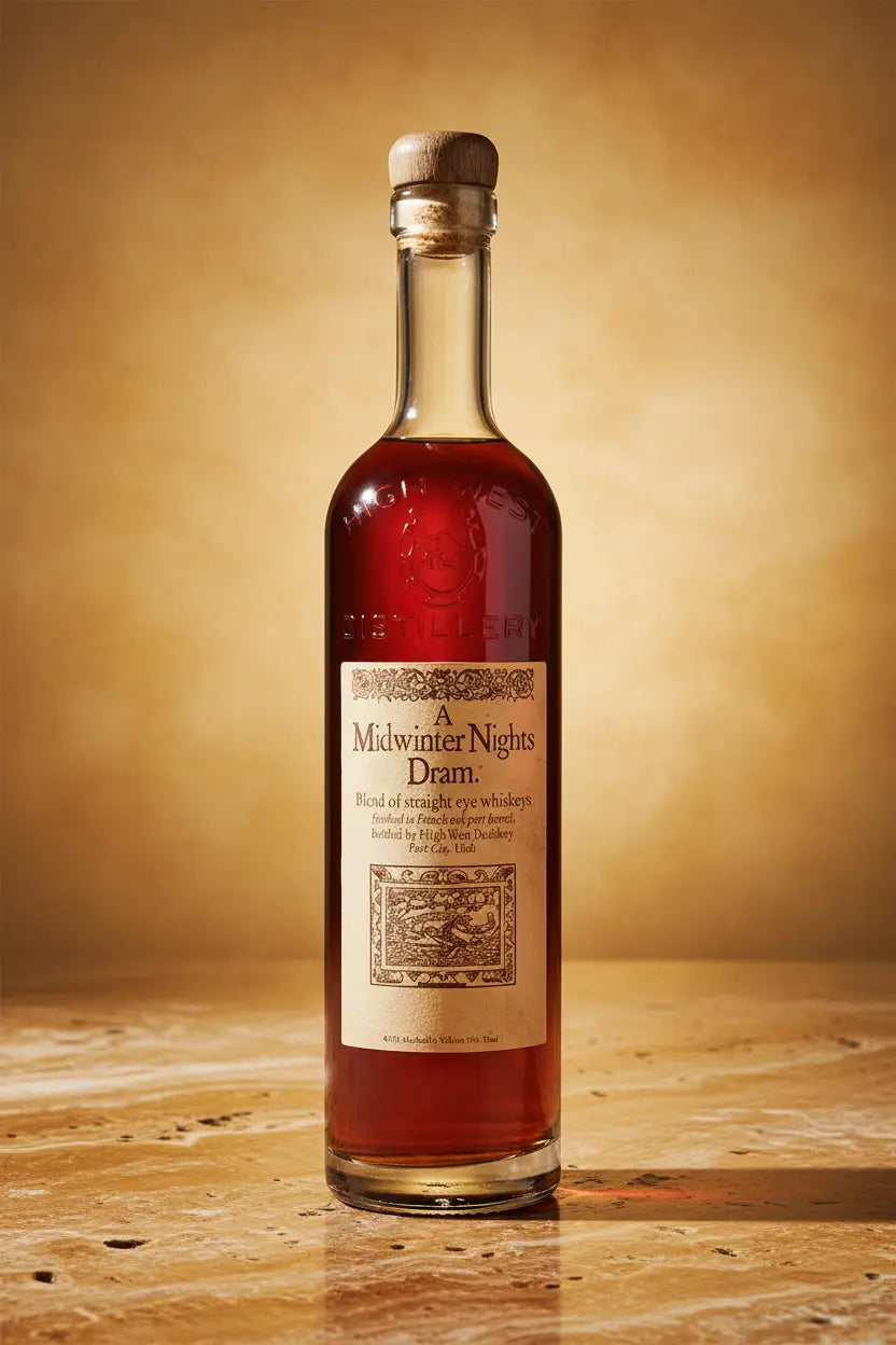 Find out more & buy High West A Midwinter Nights Dram Straight Rye 750mL available online at Wine Sellers Direct.