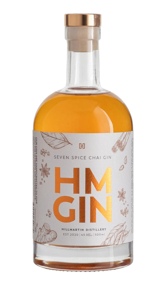 Buy Hillmartin Distillery HM Seven Spice Chai Gin 500ml online at Wine Sellers Direct's best prices.