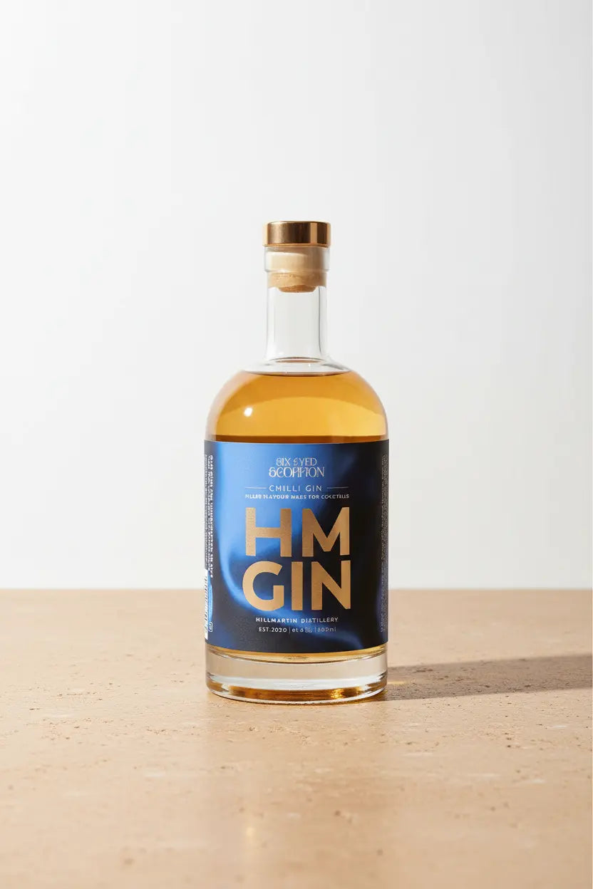 Buy Hillmartin Distillery HM Six-eyed Scorpion Chilli Gin 500mL online at Wine Sellers Direct's best prices.