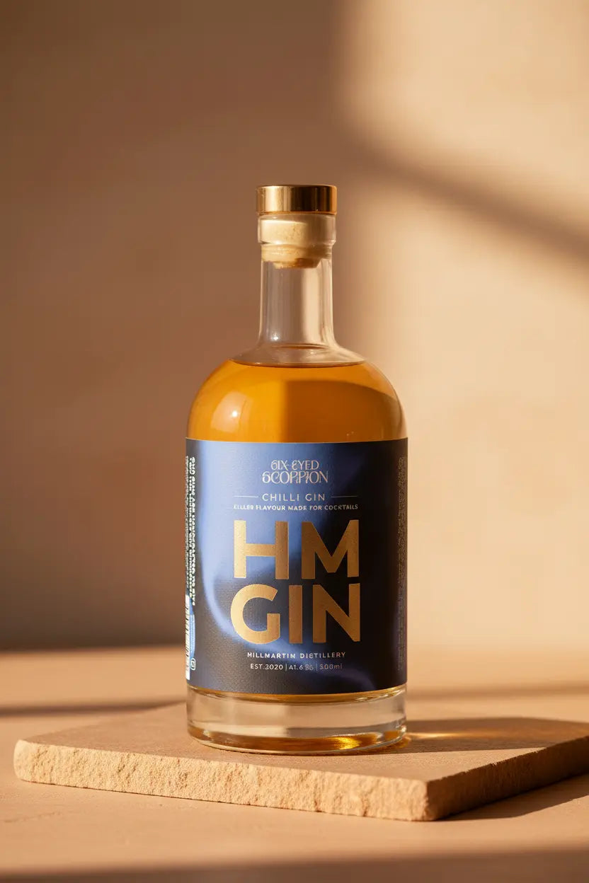 Buy Hillmartin Distillery HM Six-eyed Scorpion Chilli Gin 500mL online at Wine Sellers Direct's best prices.