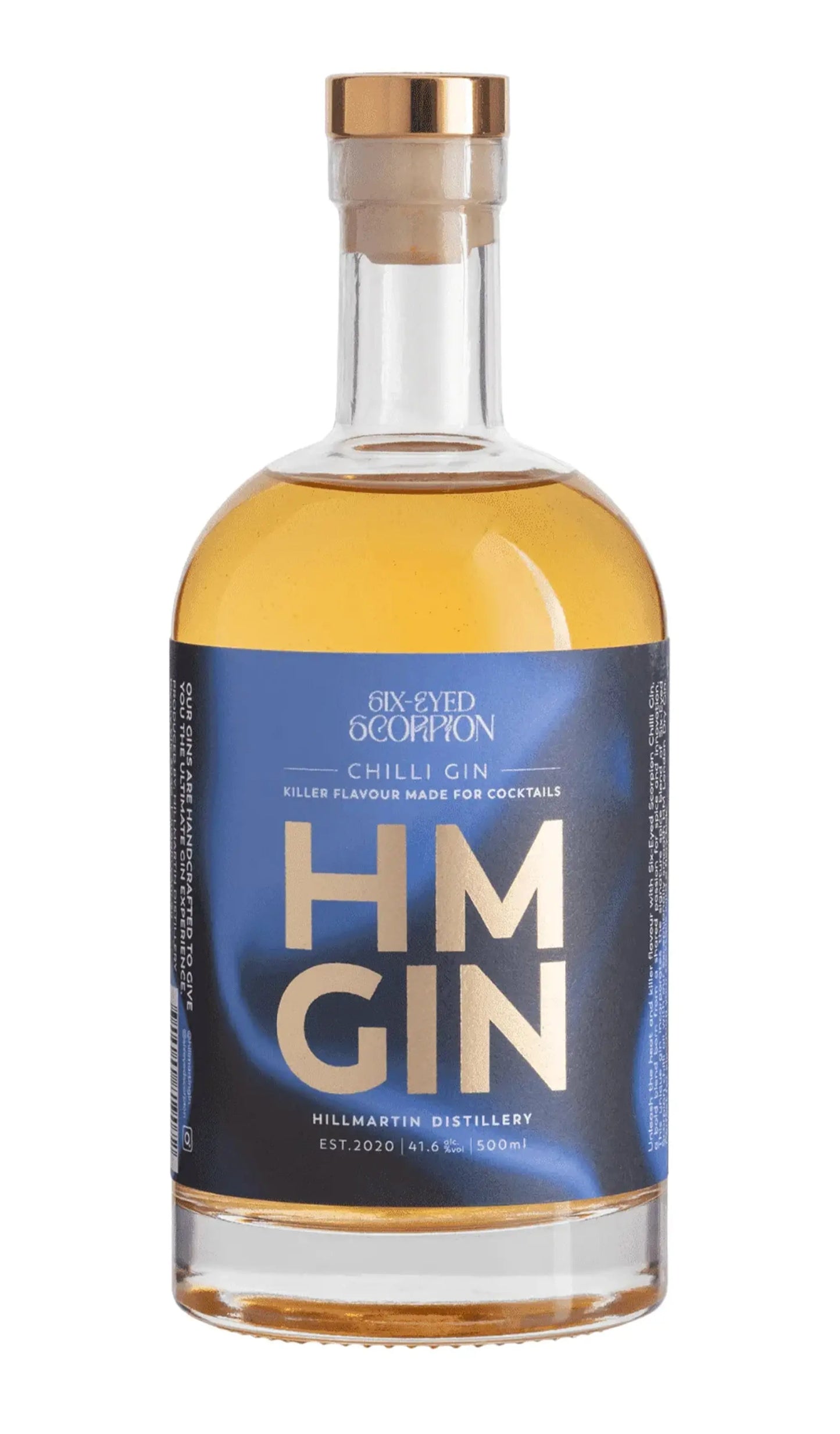 Buy Hillmartin Distillery HM Six-eyed Scorpion Chilli Gin 500mL online at Wine Sellers Direct's best prices.