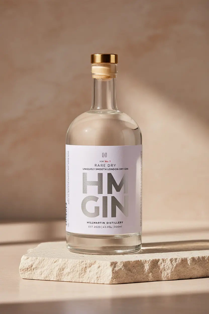 Buy Hillmartin Distillery HM Gin No.1 Rare Dry 500mL available online at Wine Sellers Direct's best prices.