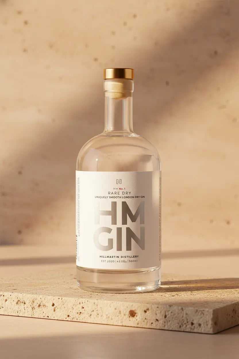 Buy Hillmartin Distillery HM Gin No.1 Rare Dry 500mL available online at Wine Sellers Direct's best prices.