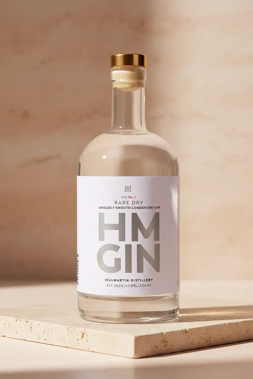 Buy Hillmartin Distillery HM Gin No.1 Rare Dry 500mL available online at Wine Sellers Direct's best prices.