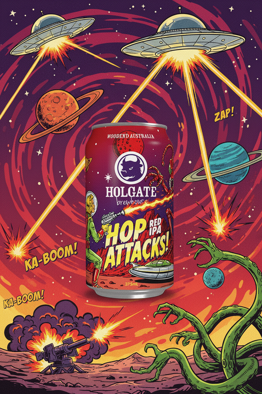 Find out more or buy Holgate Hop Attacks Red IPA 375ml online at Wine Sellers Direct - Australia’s independent liquor specialists.