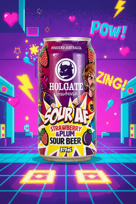 Find out more or buy Holgate Sour AF Strawberry & Plum Sour 375mL online at Wine Sellers Direct - Australia’s independent liquor specialists.