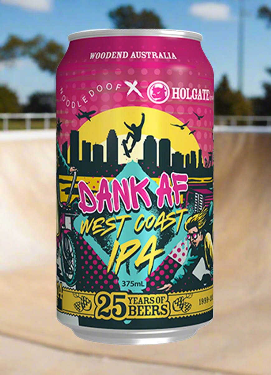 Find out more or buy Holgate X Noodledoof Dank AF West Coast IPA at Wine Seller's Direct's best prices.