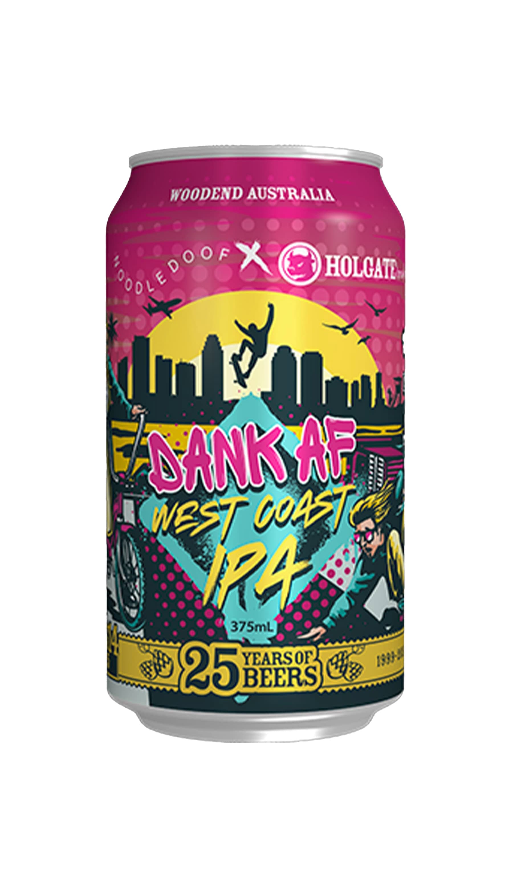 Holgate X Noodledoof Dank AF West Coast IPA 375mL - Wine Sellers Direct