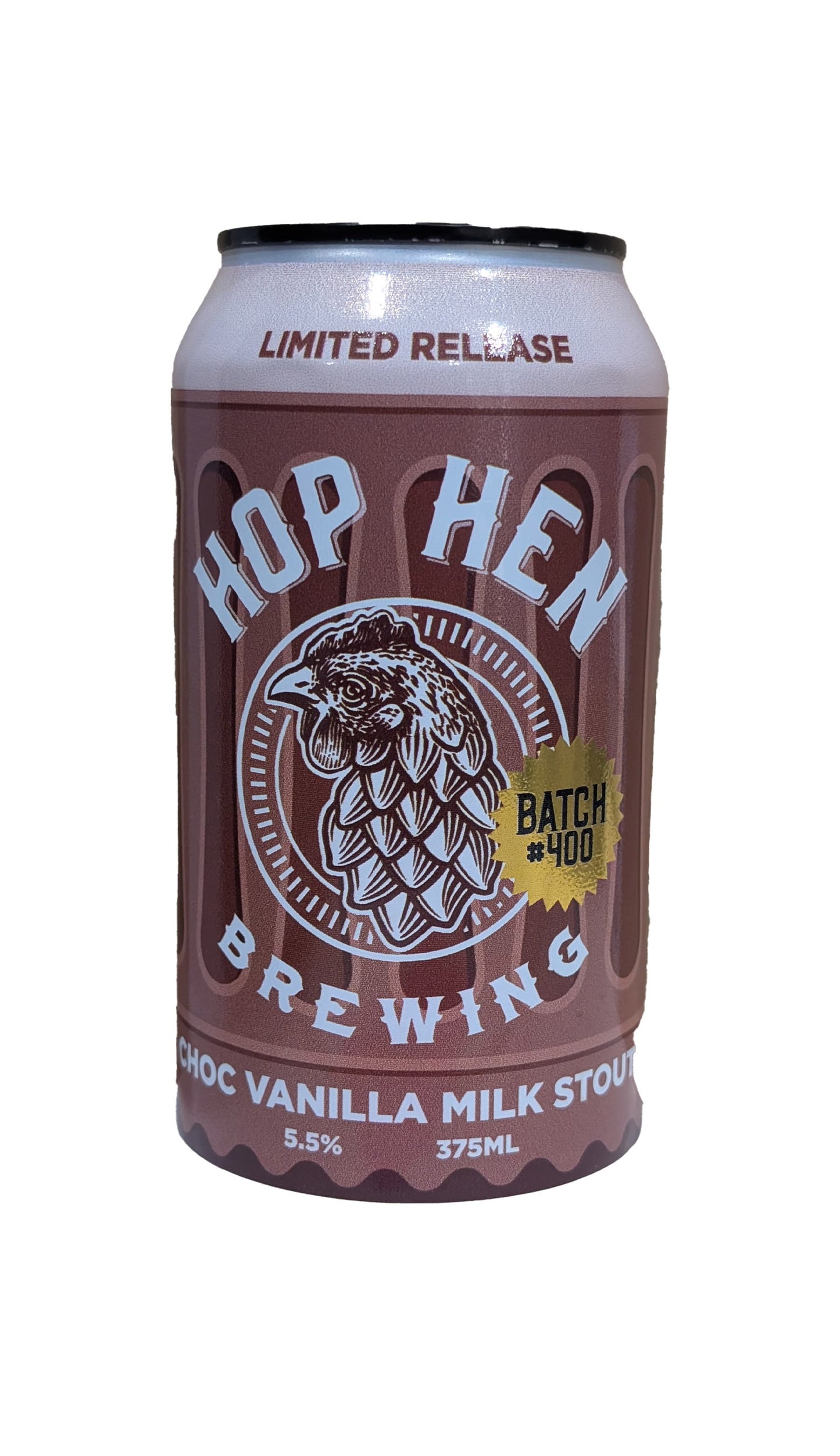 Find out more or buy Hop Hen Choc Vanilla Milk Stout 375mL online at Wine Sellers Direct.