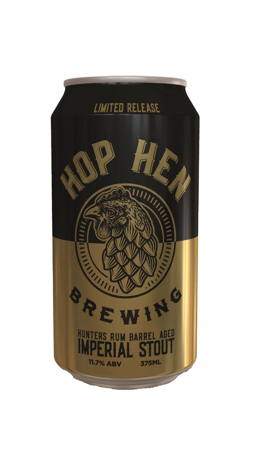 Find out more or buy Hop Hen Rum BA Imperial Stout 375ml online at Wine Sellers Direct - Australia’s independent liquor specialists.