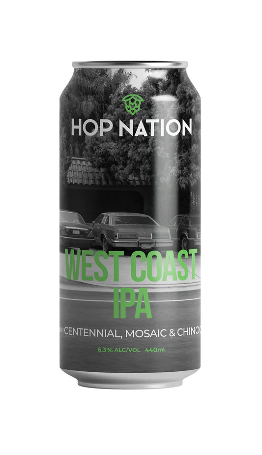 Find out more or buy Hop Nation West Coast IPA 440ml online at Wine Sellers Direct - Australia’s independent liquor specialists.