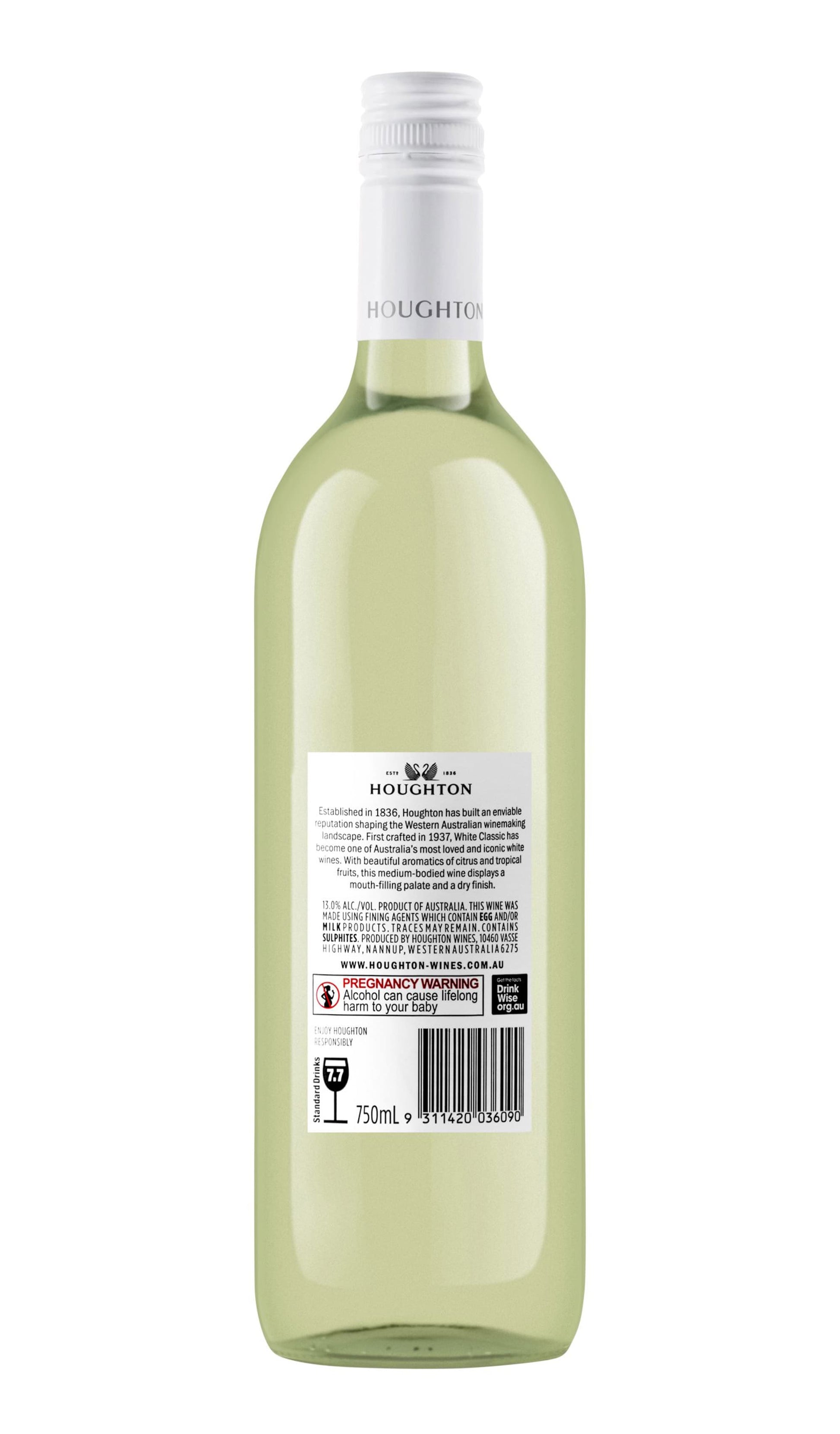 Find out more or purchase Houghton Stripe White Classic 2024 (Western Australia) available online at Wine Sellers Direct's best prices - Australia's independent liquor specialists.