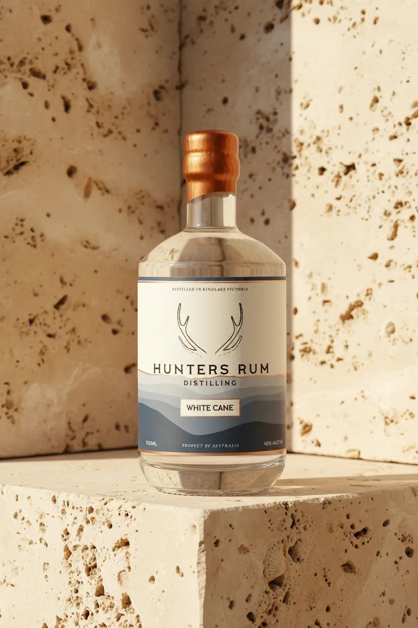 Find out more or buy Hunters Rum Distilling White Cane Rum 700mL available at Wine Sellers Direct's best prices.