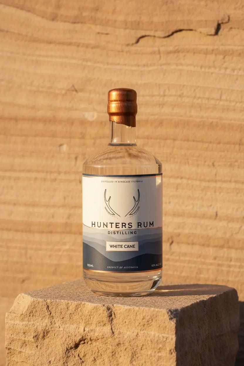 Find out more or buy Hunters Rum Distilling White Cane Rum 700mL available at Wine Sellers Direct's best prices.