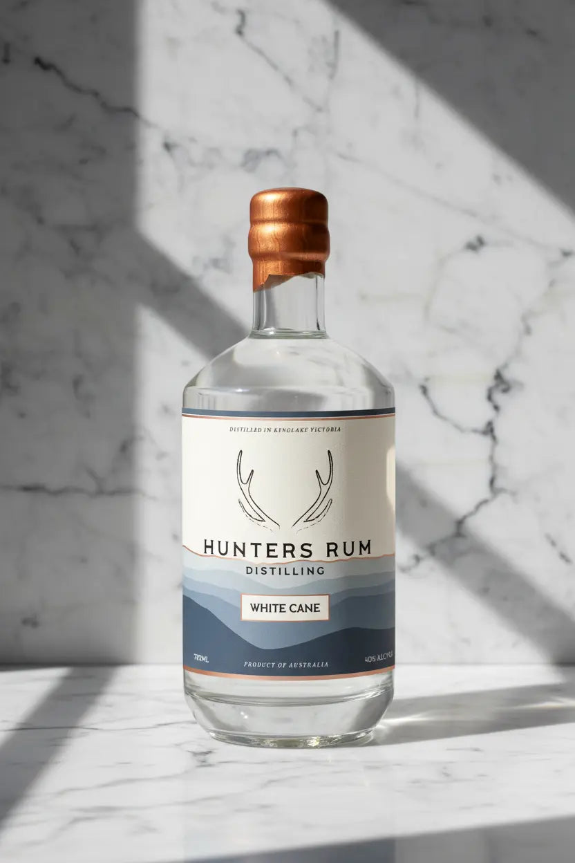 Find out more or buy Hunters Rum Distilling White Cane Rum 700mL available at Wine Sellers Direct's best prices.