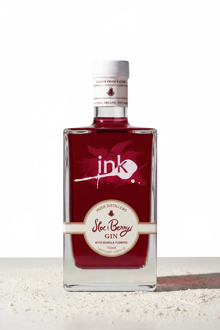 Buy Ink Sloe & Berry Gin 700ml (Husk Distillery) online at Wine Sellers Direct's best prices.