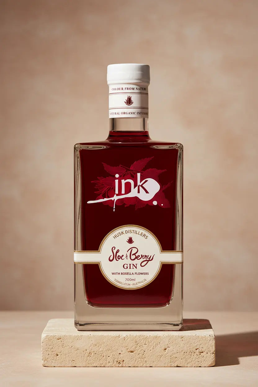 Buy Ink Sloe & Berry Gin 700ml (Husk Distillery) online at Wine Sellers Direct's best prices.