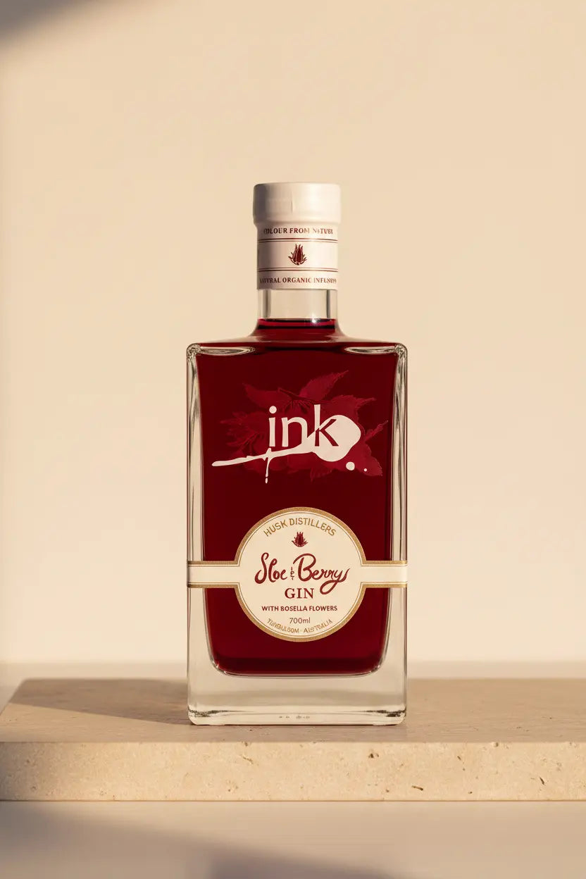 Buy Ink Sloe & Berry Gin 700ml (Husk Distillery) online at Wine Sellers Direct's best prices.