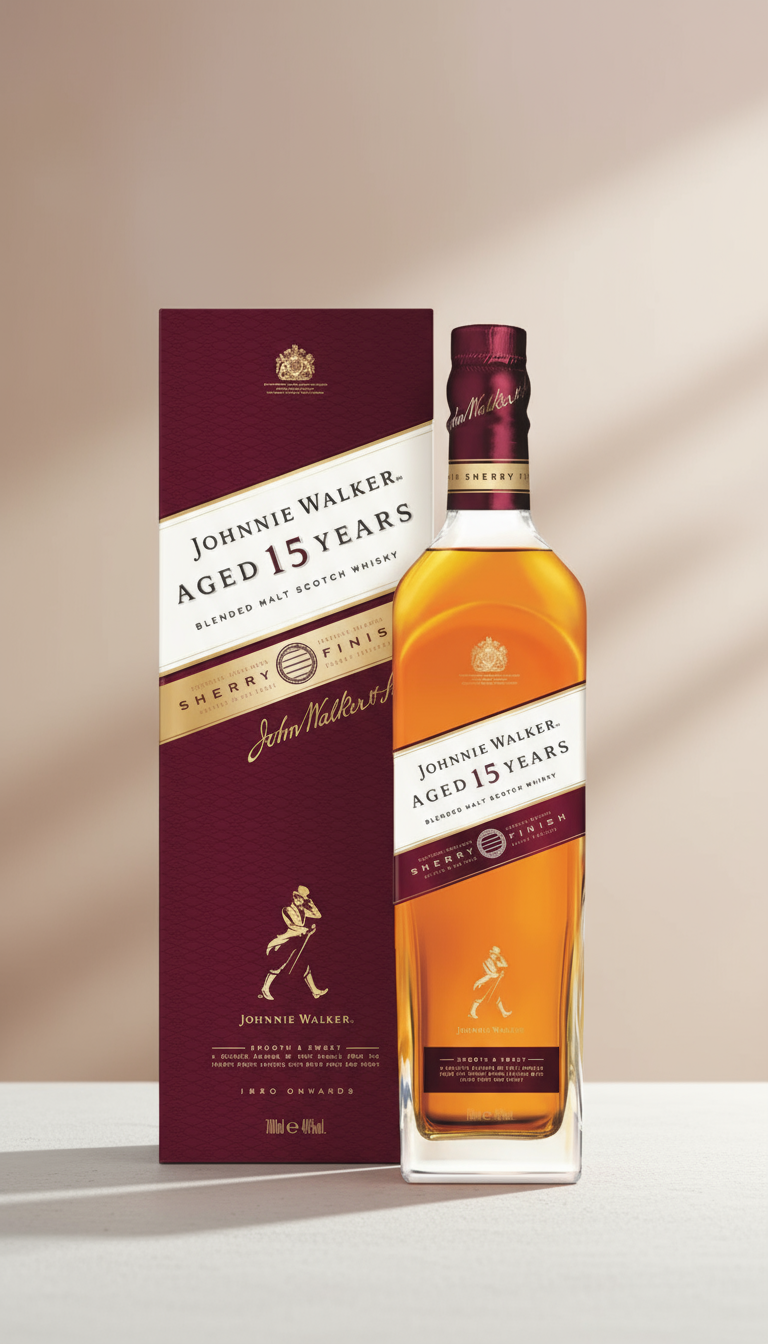 Buy Johnnie Walker Sherry Finish 15 Year Old Scotch Whisky 700mL at Wine Sellers Direct's best prices.