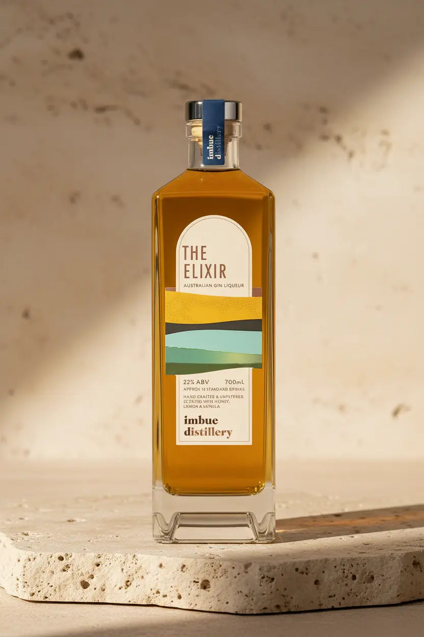 Buy Imbue Distillery The Elixir Gin Liqueur 700mL available online at Wine Sellers Direct's best prices.