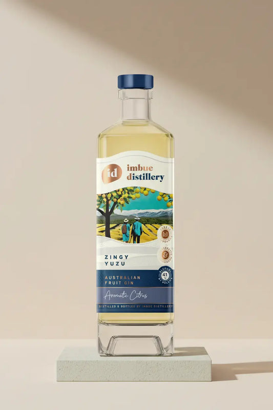 Buy Imbue Distillery Zingy Yuzu Gin 700mL online at Wine Sellers Direct's best prices.