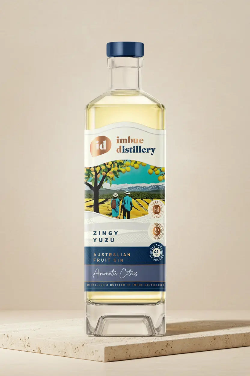 Buy Imbue Distillery Zingy Yuzu Gin 700mL online at Wine Sellers Direct's best prices.