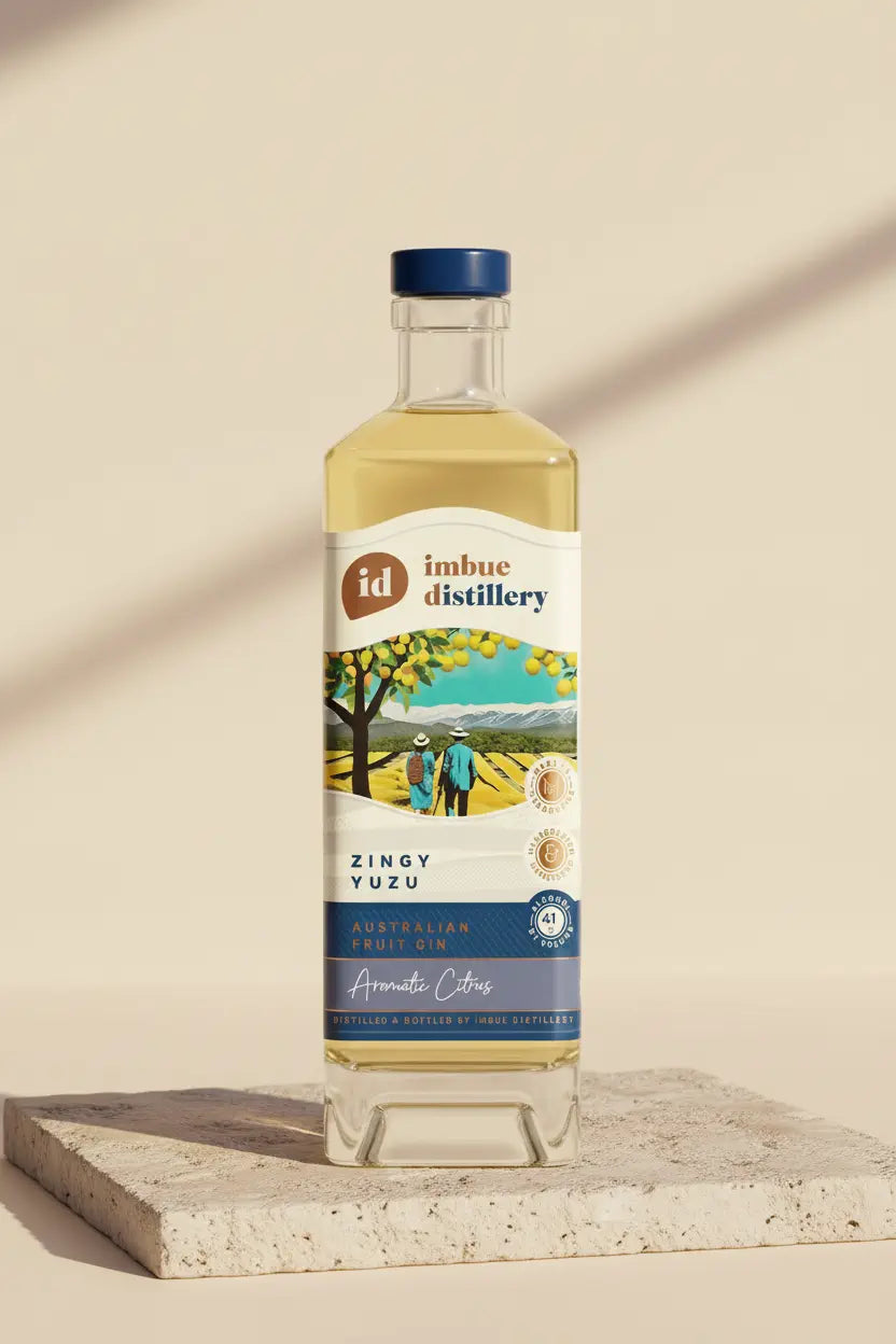 Buy Imbue Distillery Zingy Yuzu Gin 700mL online at Wine Sellers Direct's best prices.