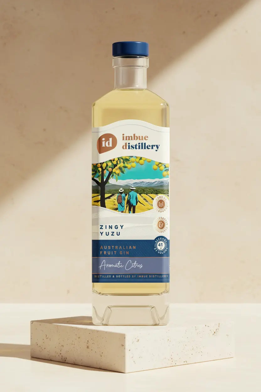 Buy Imbue Distillery Zingy Yuzu Gin 700mL online at Wine Sellers Direct's best prices.