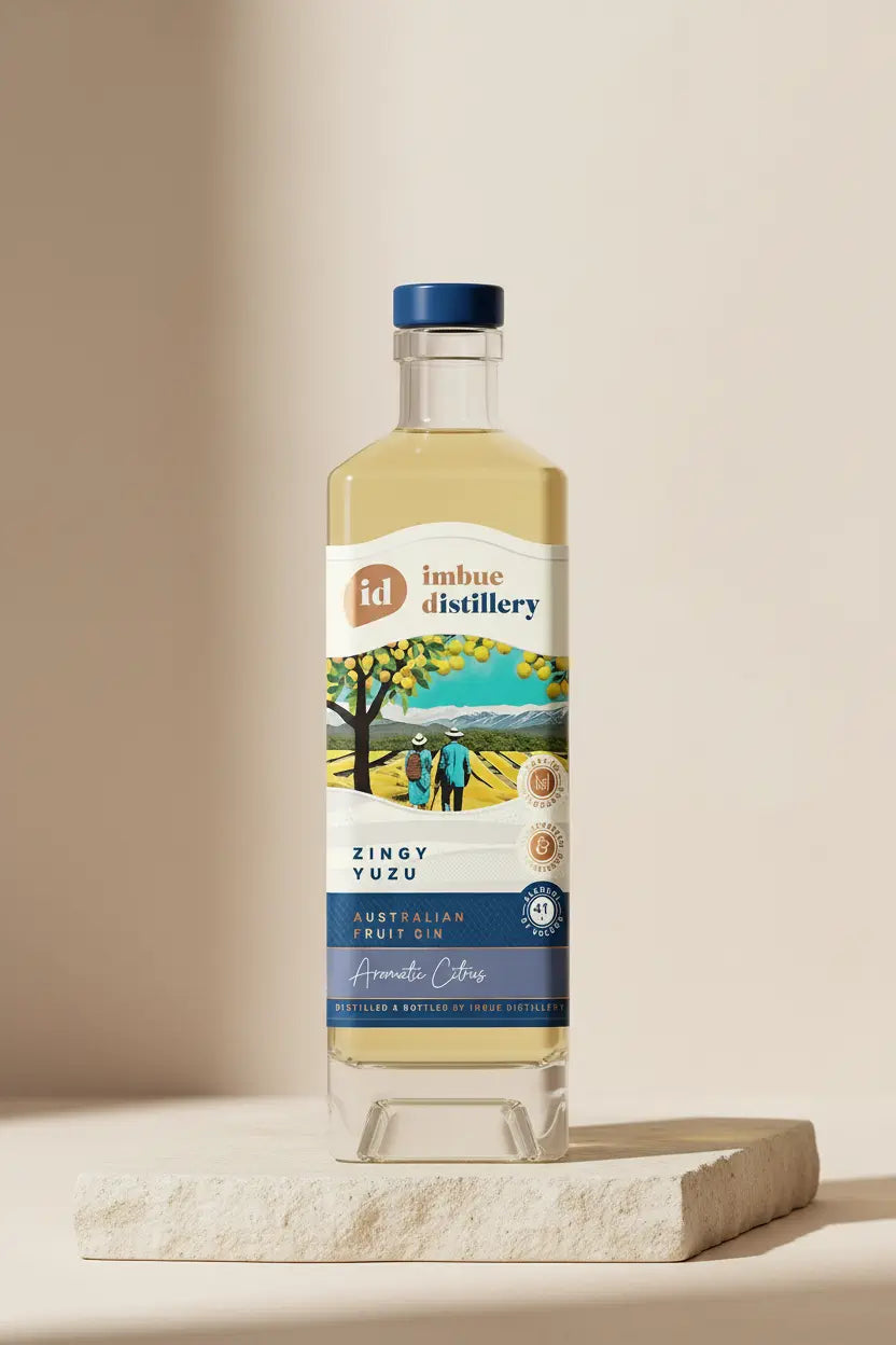 Buy Imbue Distillery Zingy Yuzu Gin 700mL online at Wine Sellers Direct's best prices.