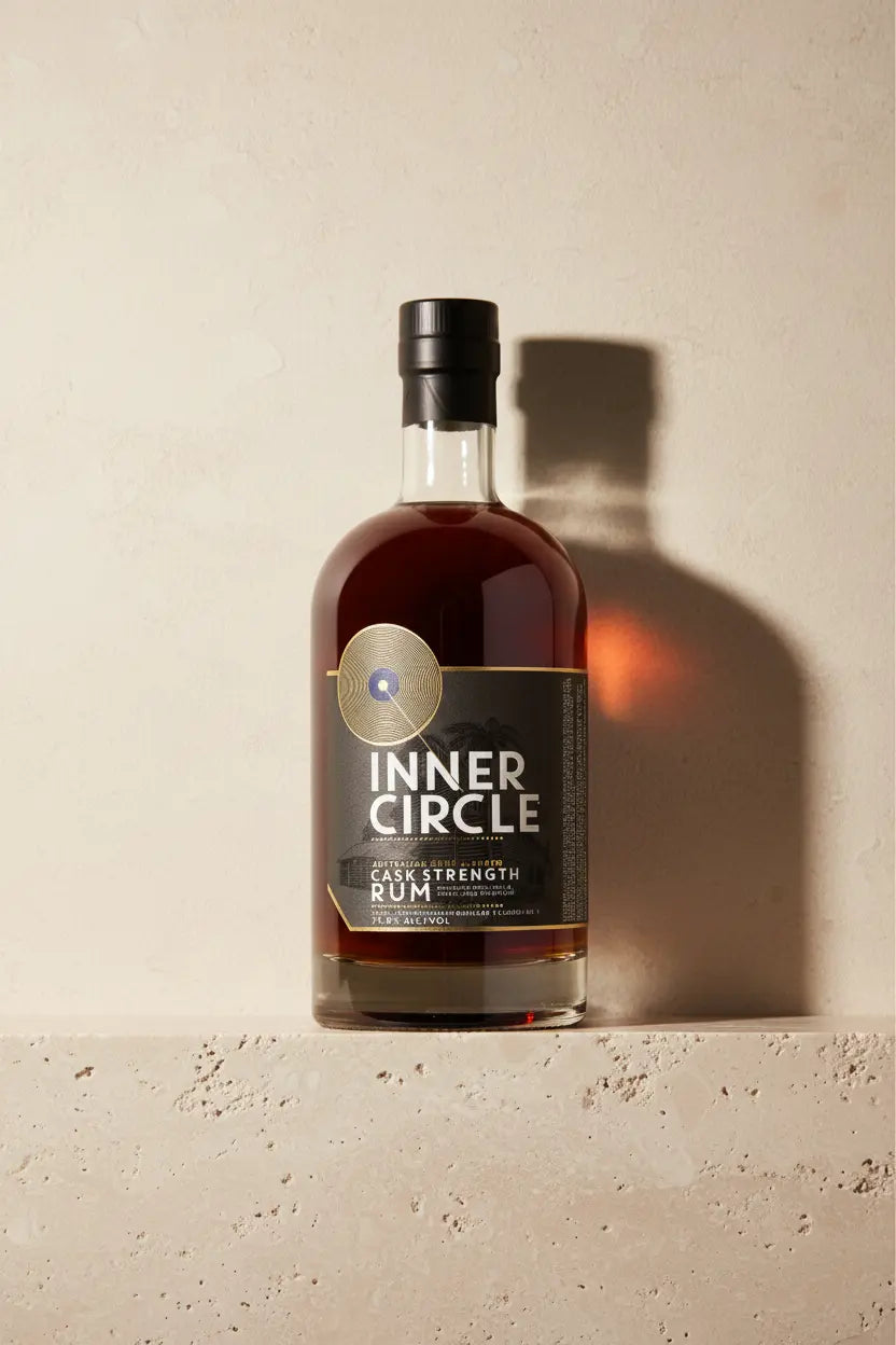 Buy Inner Circle 5 YO Black Cask Strength Rum 75.9% online at Wine Sellers Direct's best prices.