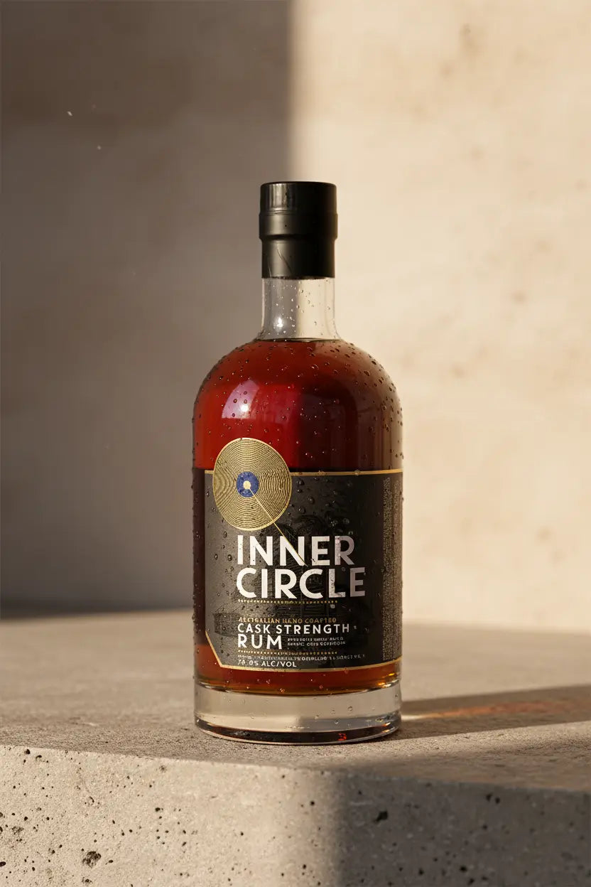 Buy Inner Circle 5 YO Black Cask Strength Rum 75.9% online at Wine Sellers Direct's best prices.