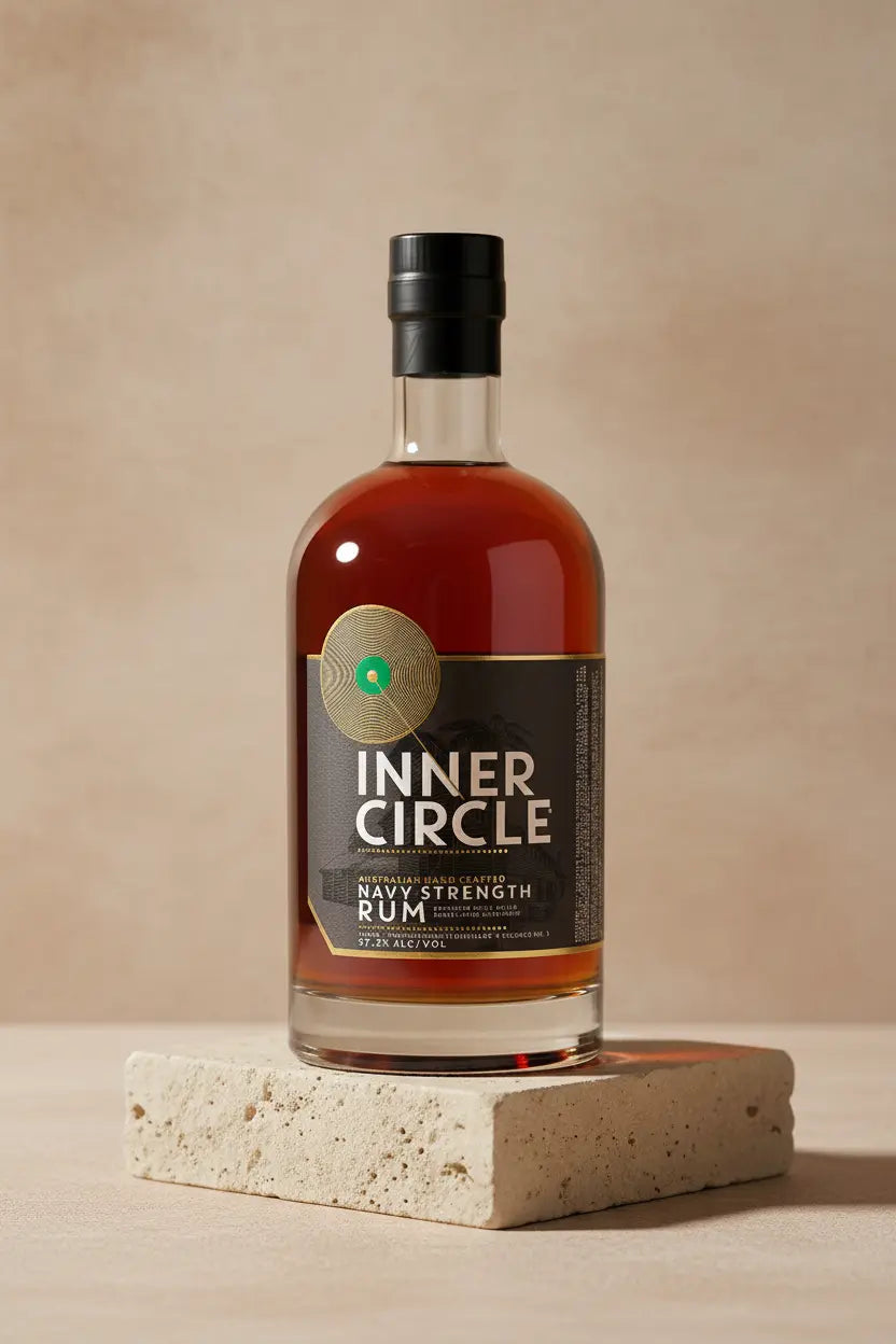 Buy Inner Circle 5 Year Old Navy Strength Rum Green Dot 57.2% 700ml online at Wine Sellers Direct's best prices.