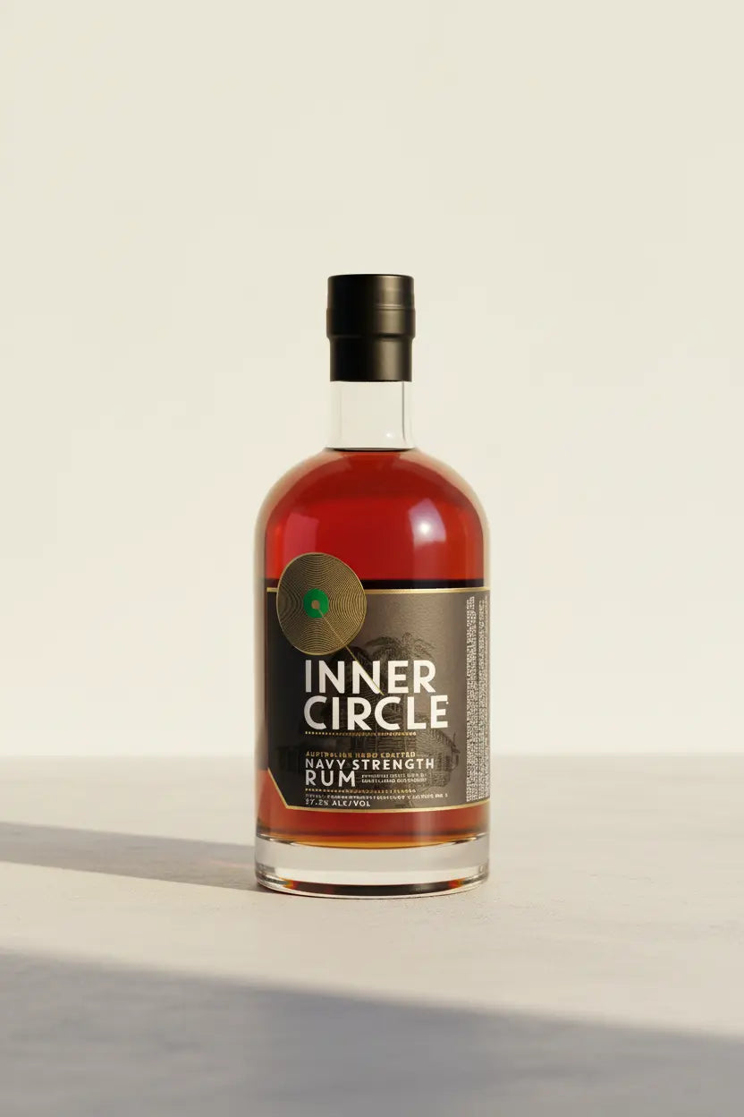 Buy Inner Circle 5 Year Old Navy Strength Rum Green Dot 57.2% 700ml online at Wine Sellers Direct's best prices.