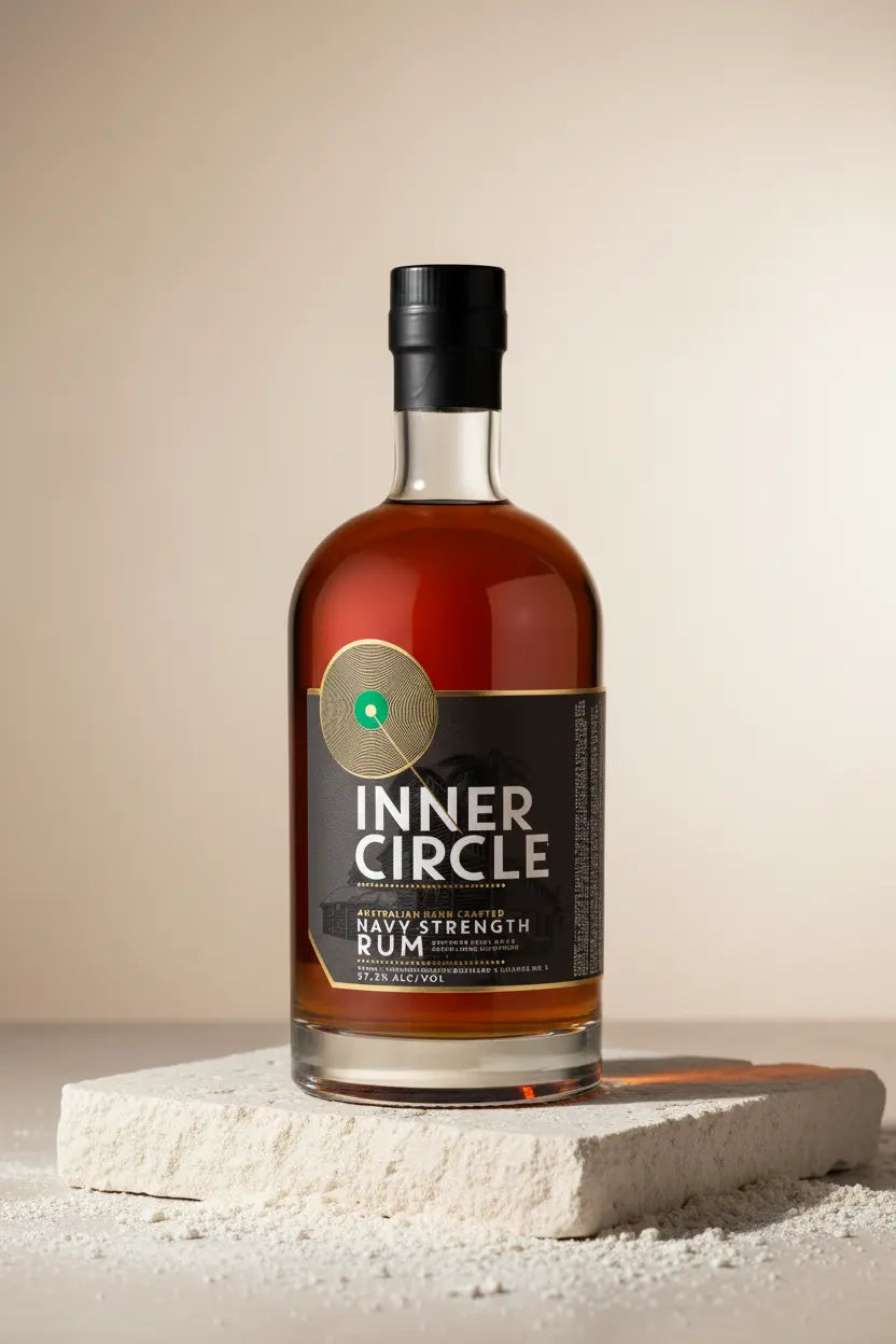 Buy Inner Circle 5 Year Old Navy Strength Rum Green Dot 57.2% 700ml online at Wine Sellers Direct's best prices.