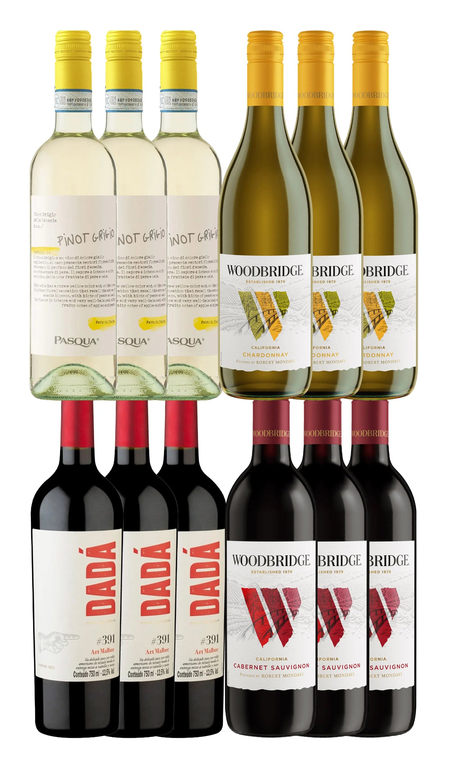 Buy International Mixed Wines Dozen Deal online at Wine Sellers Direct's best prices.