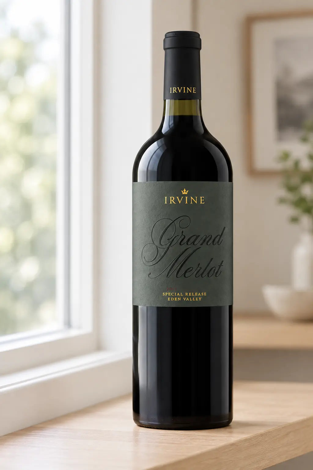 Irvine Grand Merlot 2019 750mL bottle of red wine from Eden Valley