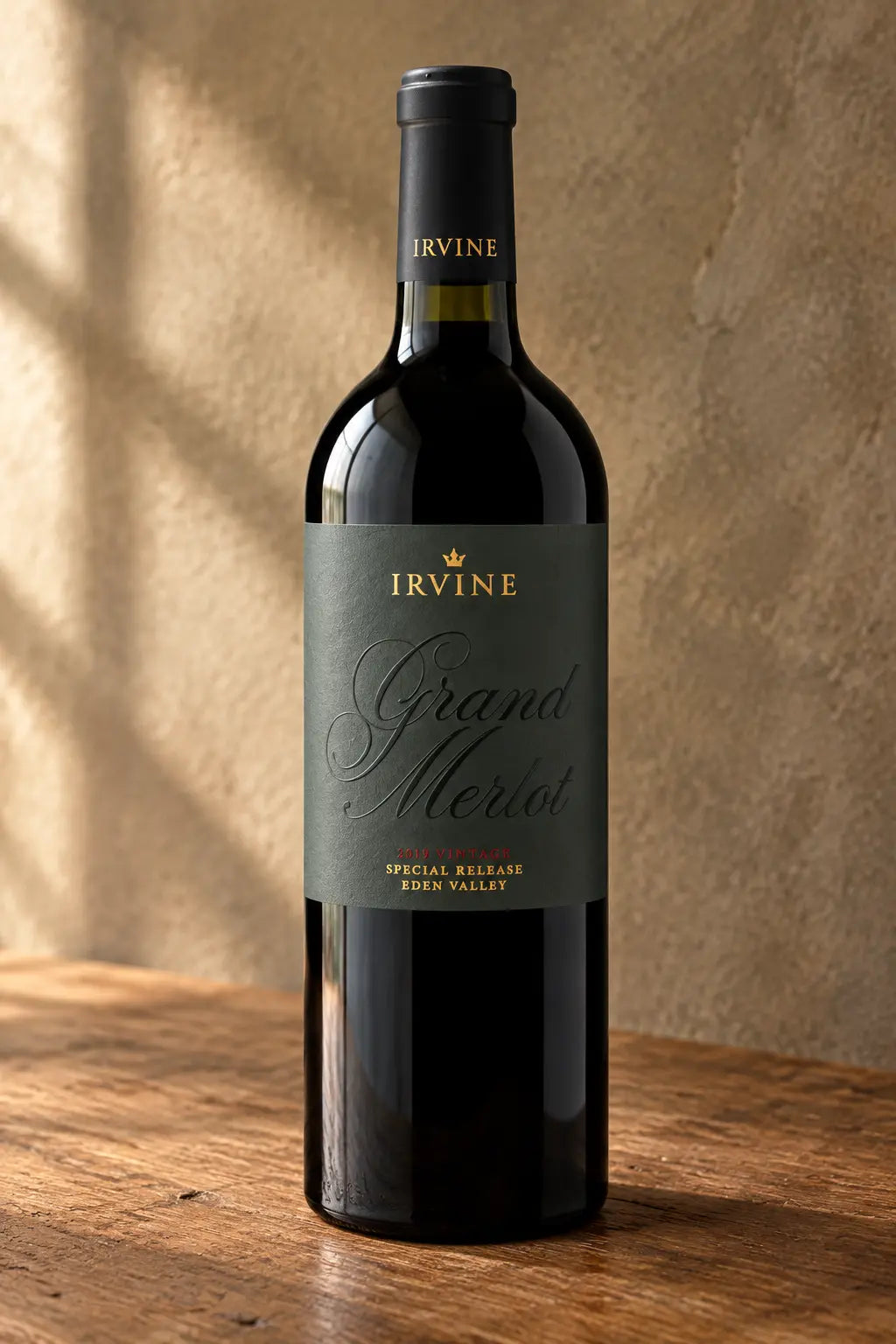 Irvine Grand Merlot 2019 750mL bottle of red wine from Eden Valley