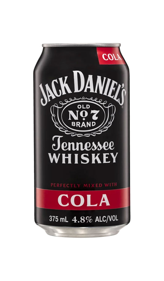 Shop Jack Daniel's & Cola Can 375mL available at Wine Sellers Direct's best prices.