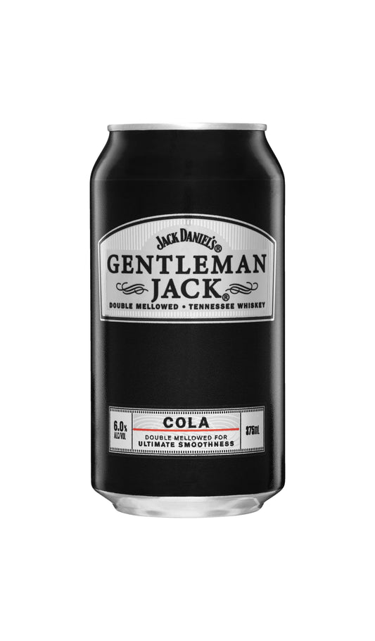 Shop Jack Daniel's Gentleman Jack & Cola Can 375mL available at Wine Sellers Direct's best prices.