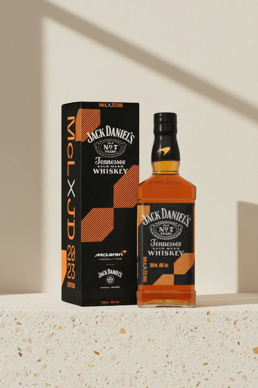 Buy Jack Daniel's Limited Edition McLaren F1 McL X JD 2023 Old No7 700ml online at Wine Sellers Direct's best prices.