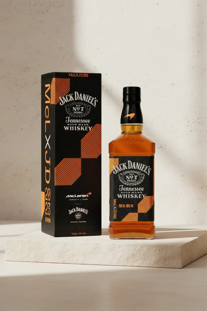 Buy Jack Daniel's Limited Edition McLaren F1 McL X JD 2023 Old No7 700ml online at Wine Sellers Direct's best prices.