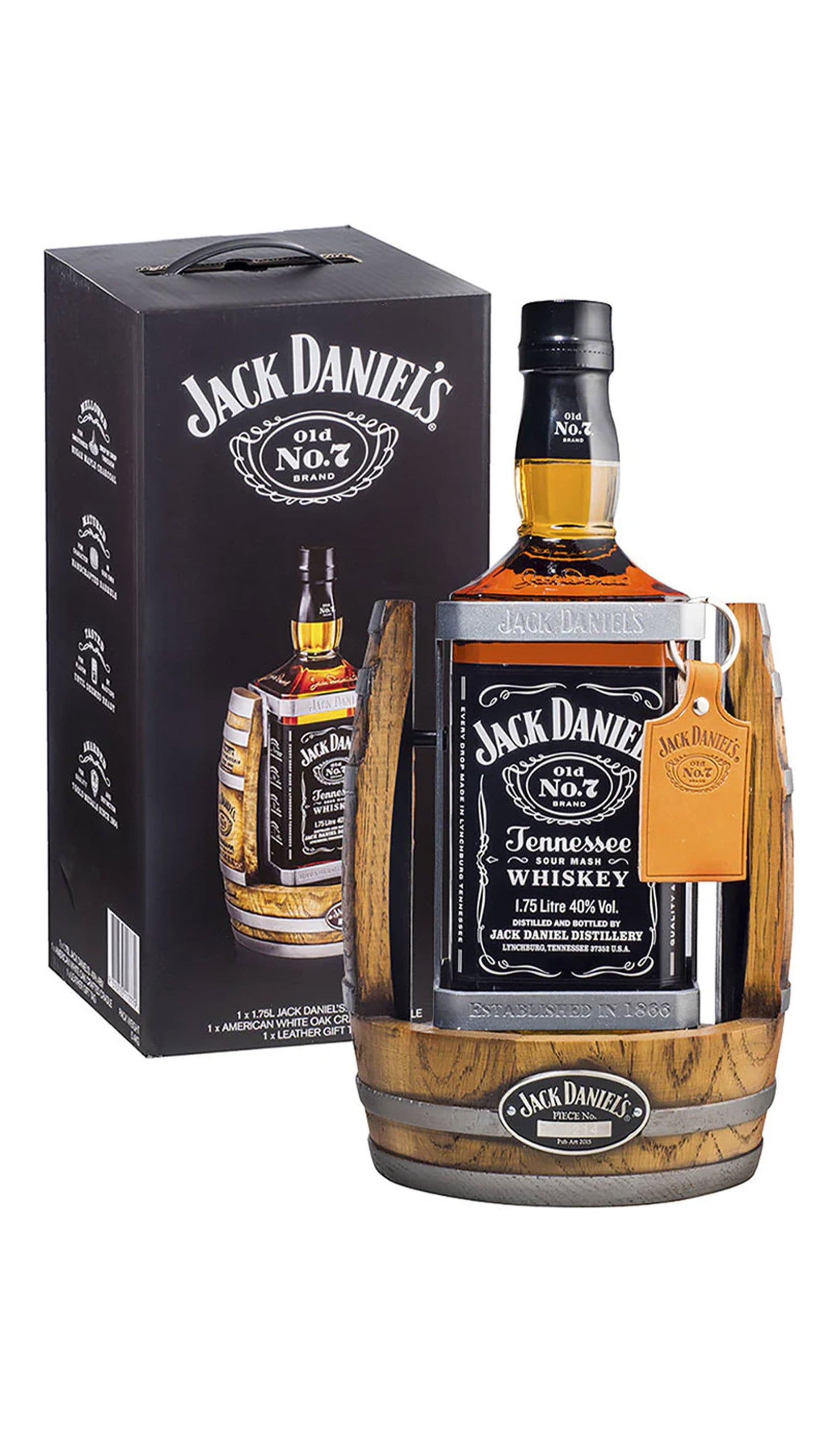 Jack Daniel's Old No.7 Whiskey Barrel Cradle 1.75L – Wine Sellers Direct