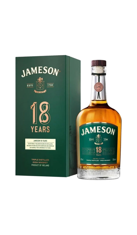 Find out more or buy Jameson 18 Year Old Irish Whiskey 700mL (Ireland) available at Wine Sellers Direct's best prices - Australia's independent liquor specialists.