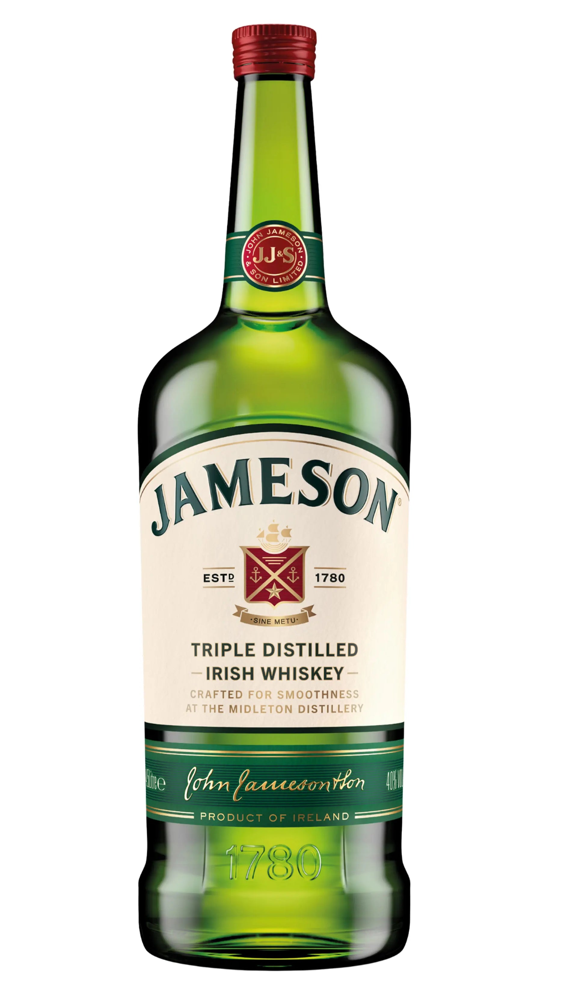 Buy Jameson Irish Whiskey 4.5 Litre Irish Whisky online at Wine Sellers Direct's best Prices.