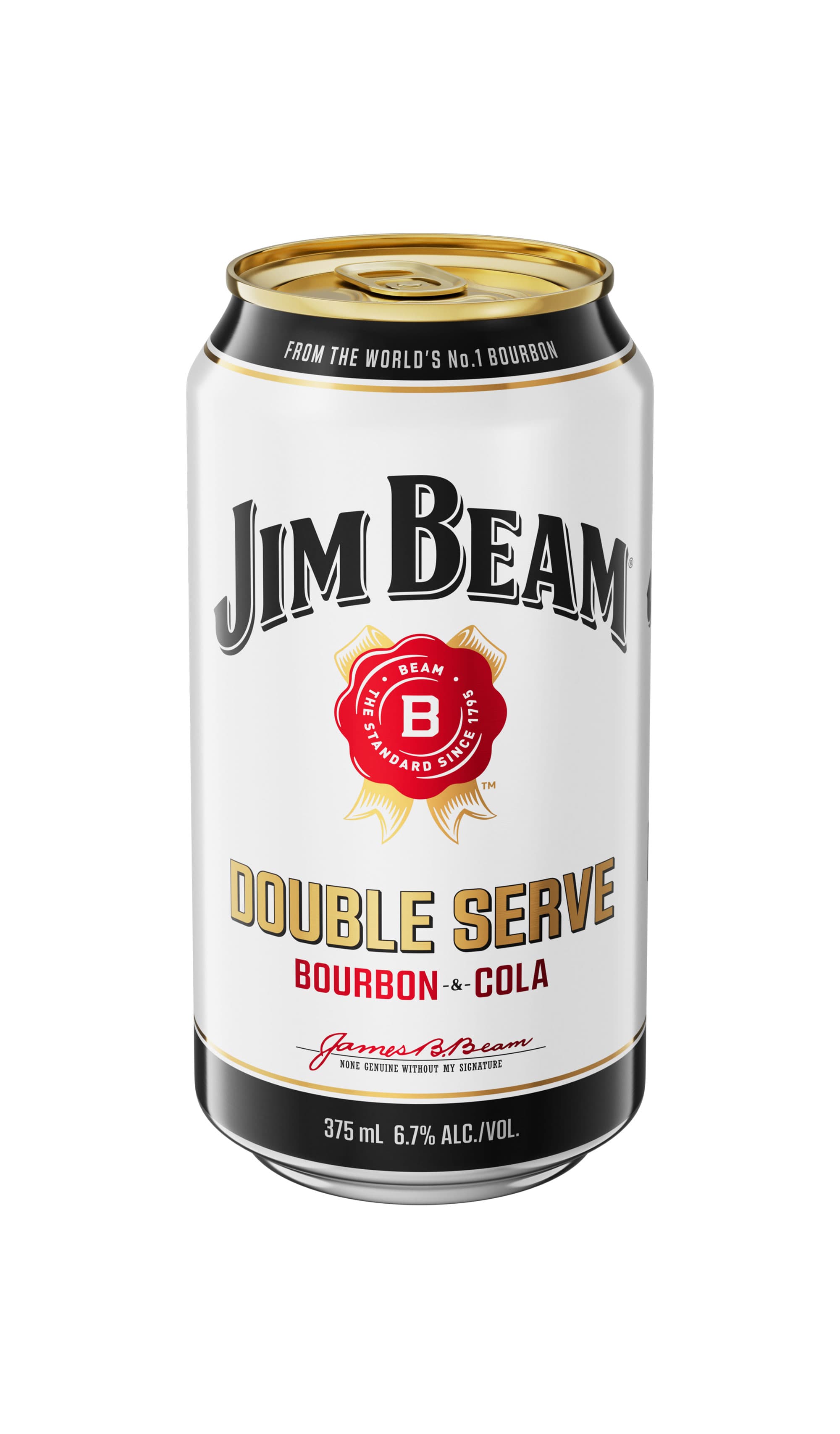 Jim Beam White & Cola Double Serve Can 6.7% 375mL – Wine Sellers Direct