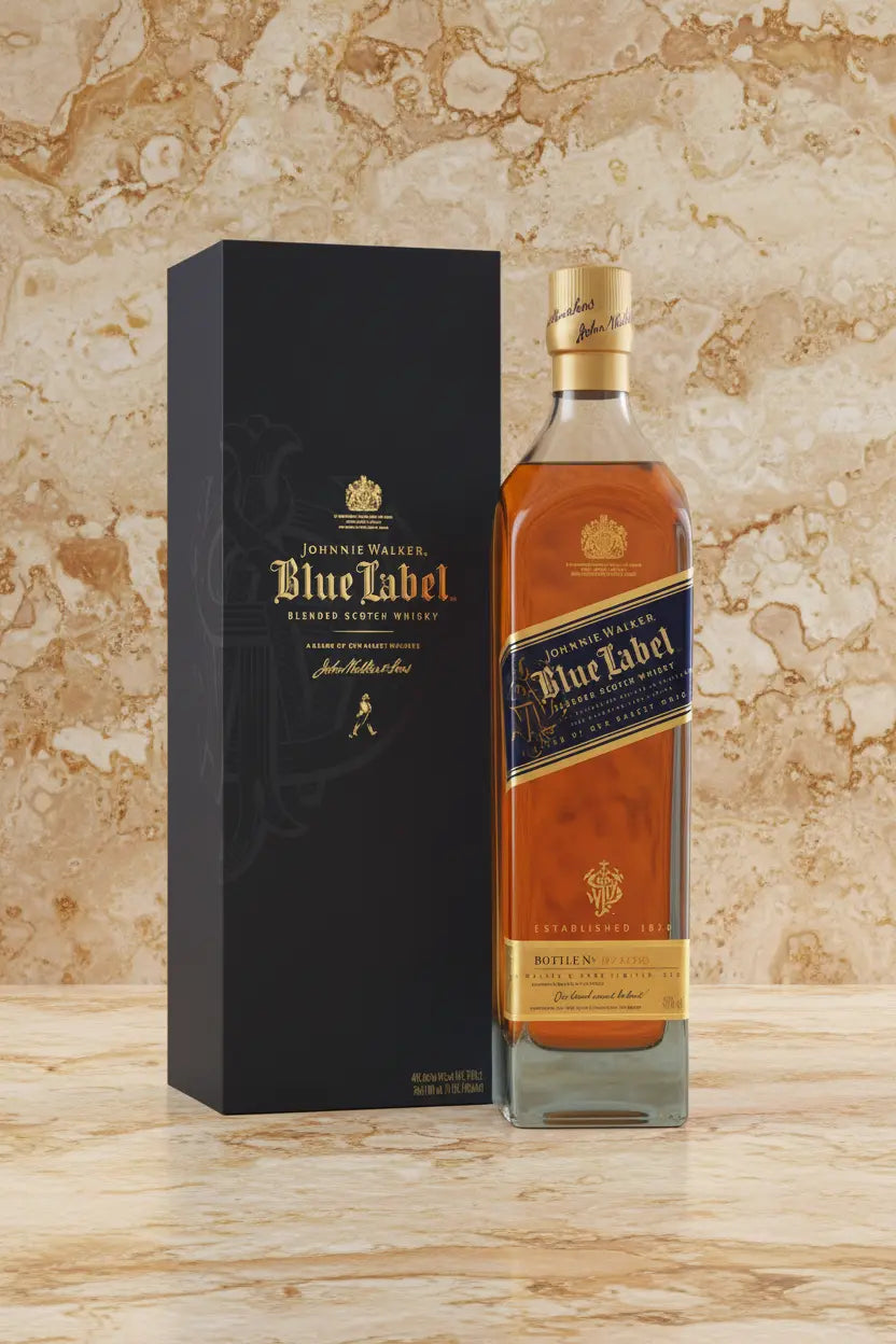 Buy Johnnie Walker Blue Label Scotch Whisky 700mL online at Wine Sellers Direct.