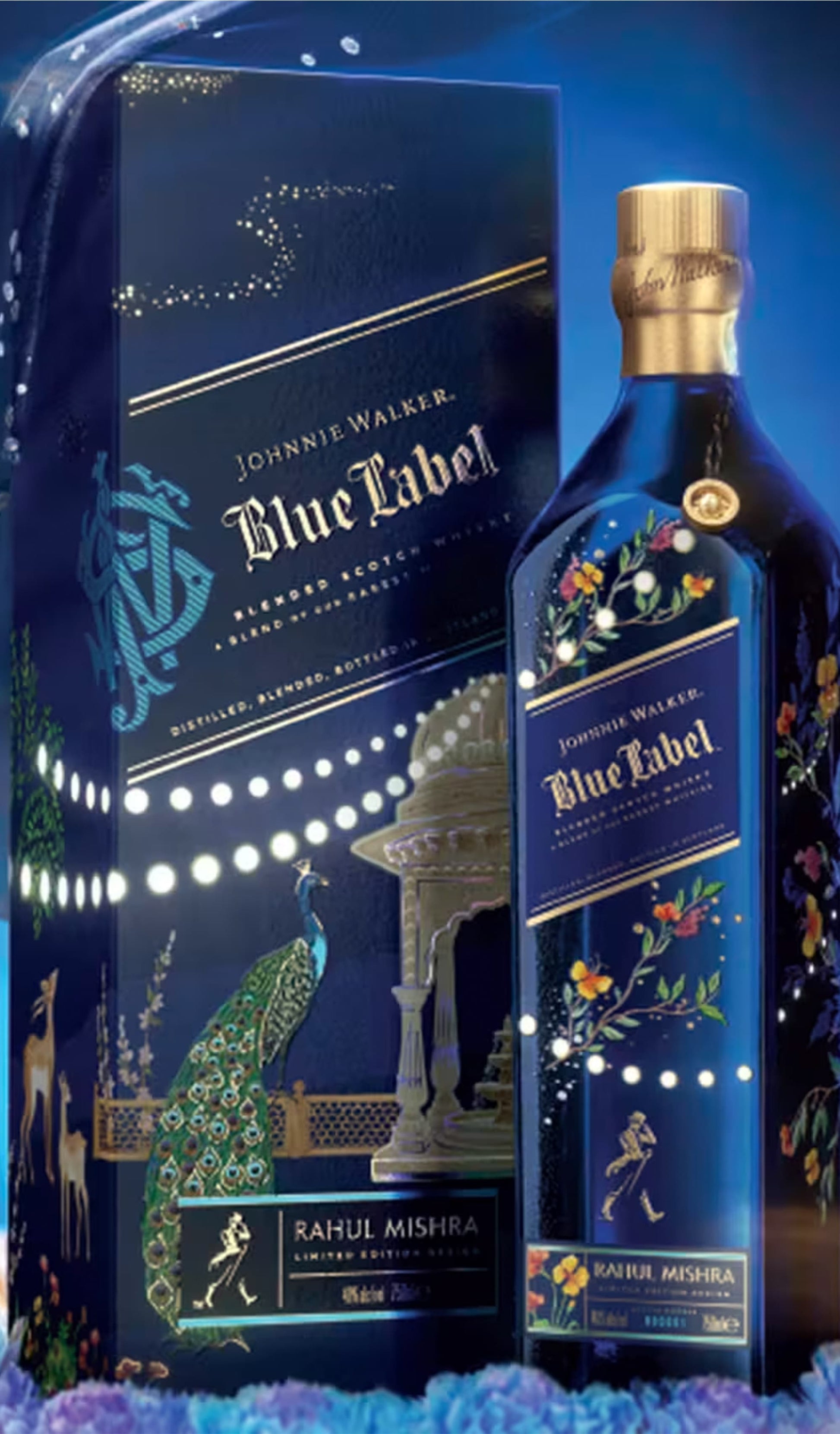 Buy Johnnie Walker Blue Label x Rahul Mishra Limited Edition Scotch Whisky 700mL at Wine Sellers Direct's best prices.