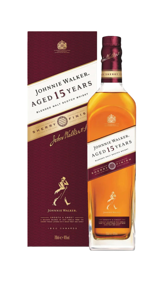 Buy Johnnie Walker Sherry Finish 15 Year Old Scotch Whisky 700mL at Wine Sellers Direct's best prices.