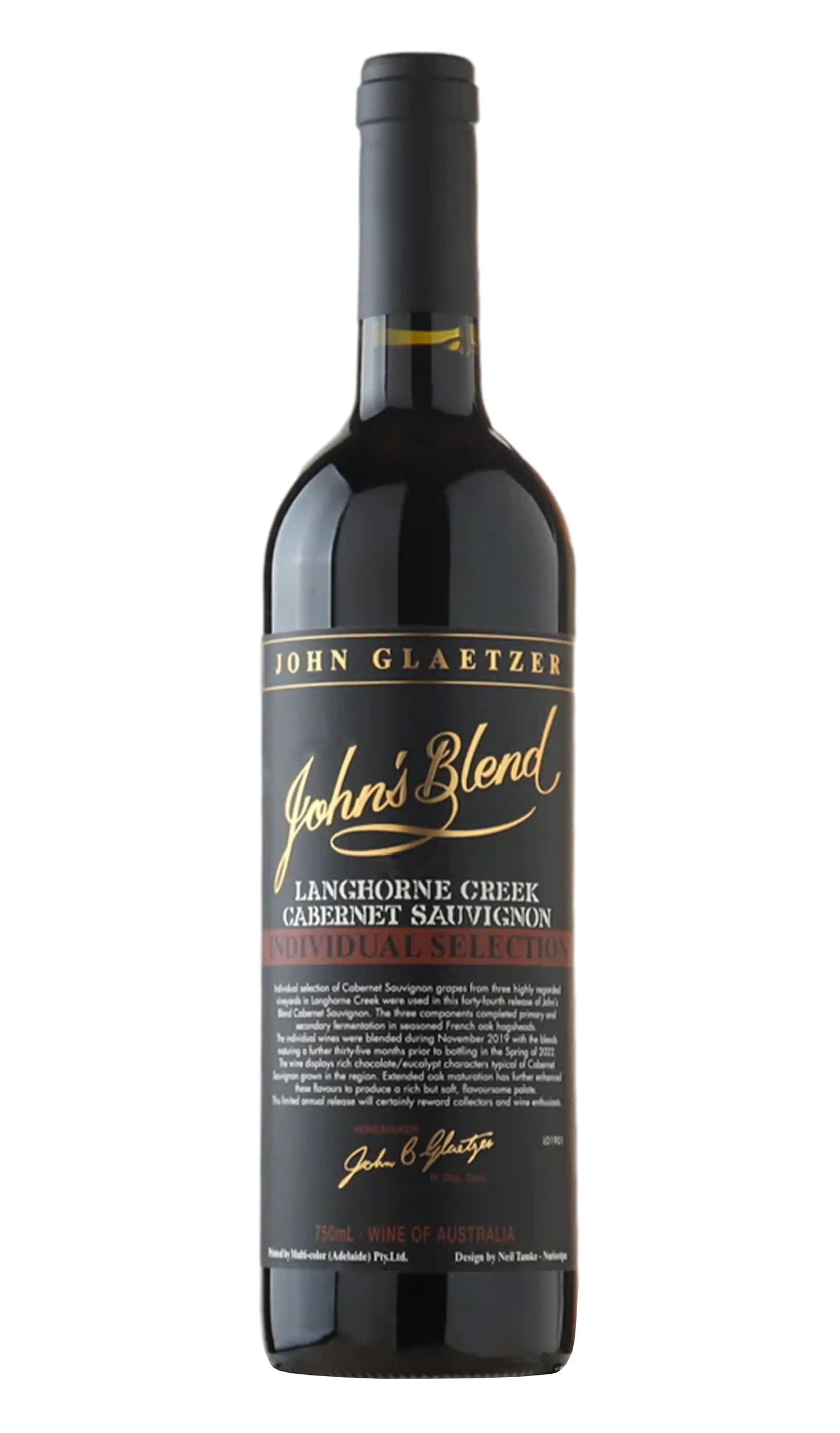 Buy John's Blend Cabernet Sauvignon 2020 No.45 Langhorne Creek online at Wine Sellers Direct's best prices.