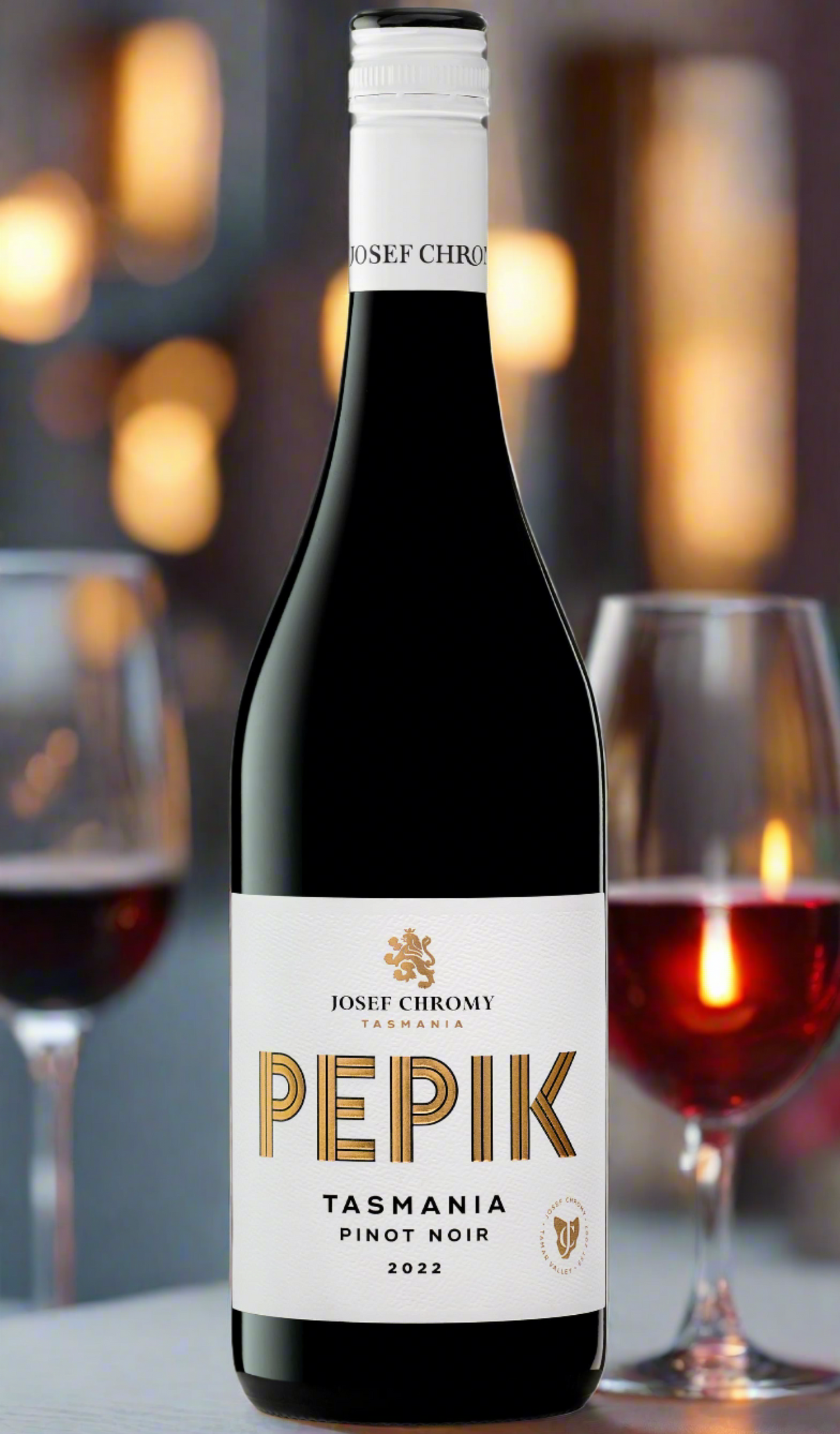 Find out more or buy Josef Chromy Pepik Pinot Noir 2022 (Tasmania) online at Wine Sellers Direct - Australia’s independent liquor specialists.